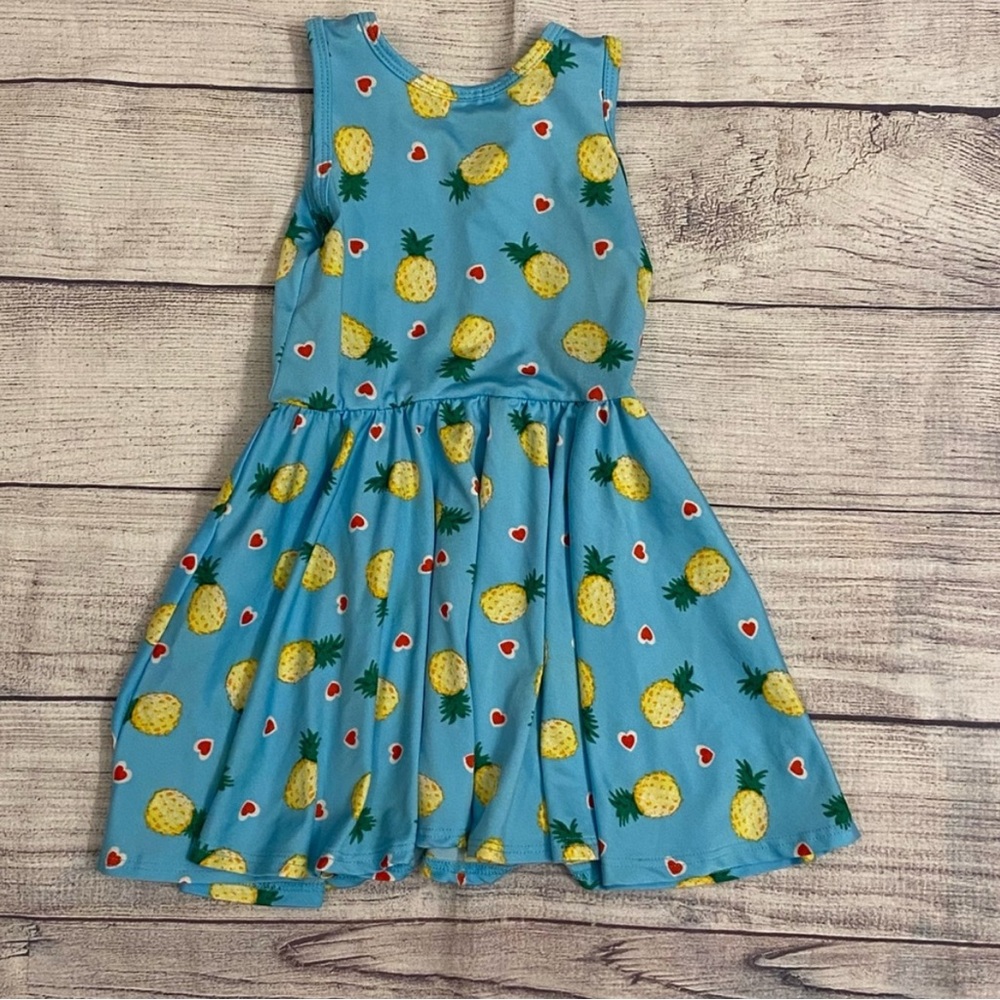 Dot Dot Smile pineapple heart dress size 2T girls - Picture 4 of 4